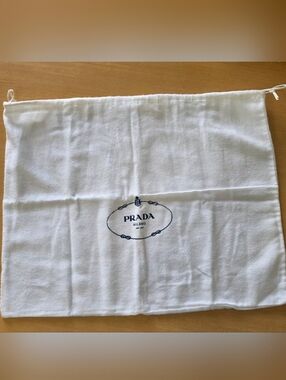 Prada Dust Bag Like New 15" X 19"
